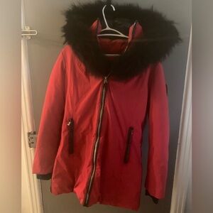 Nwot Rudsak the northern parka limited edition down winter coat real fur trim